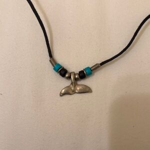 90s Surfer Necklace - Whale Tail 🐳